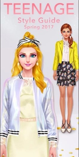 العاب تلبيس بنات ستايل 2020 || لعبة Teenage Style Guide متجر بلاي للأندرويد