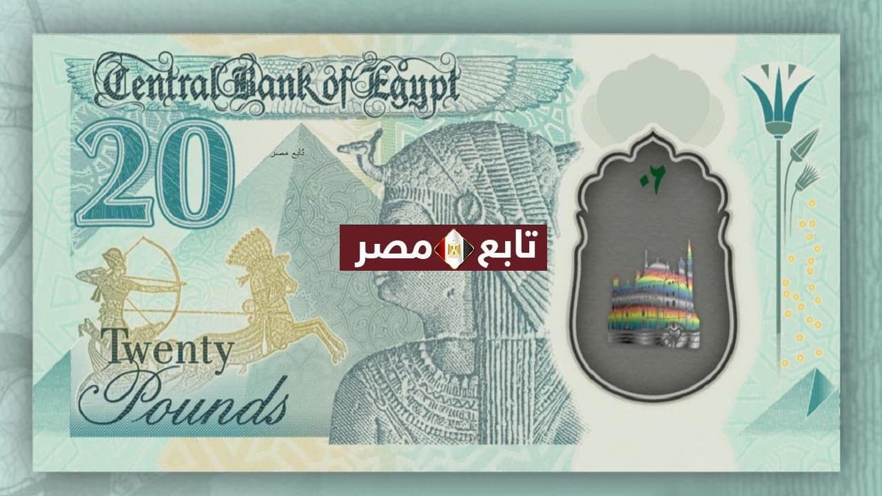 أشكال العملة المصرية الجديدة 2021 العملة البلاستيكية